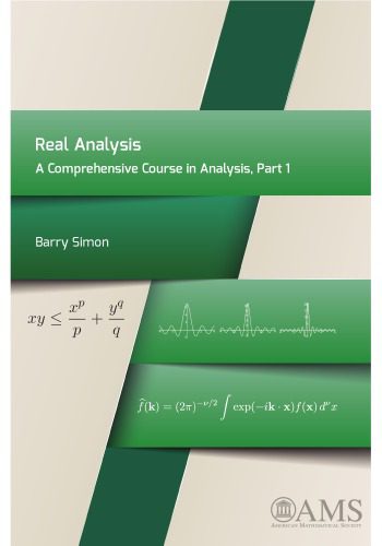 دانلود نسخه کامل کتاب Real Analysis – A Comprehensive Course in Analysis, Part 1