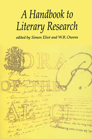 کتاب A handbook to literary research