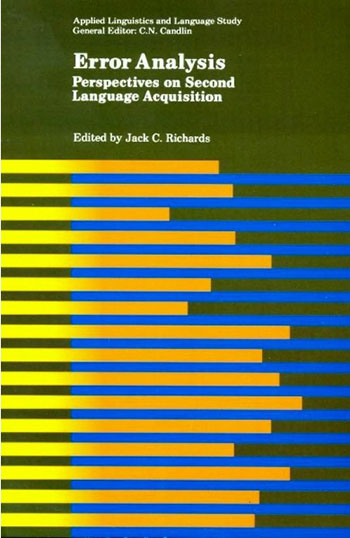 کتاب Error Analysis Perspectives on Second Language Acquisition