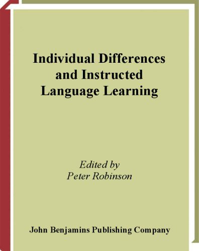 دانلود نسخه کامل کتاب Individual Differences and Instructed Language Learning (Language Learning & Language Teaching)