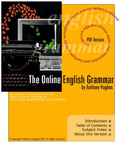 دانلود نسخه کامل کتاب The Online English Grammar: English Today E-Book Version