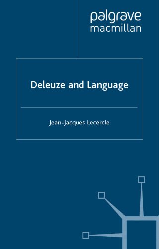 دانلود نسخه کامل کتاب Deleuze and Language