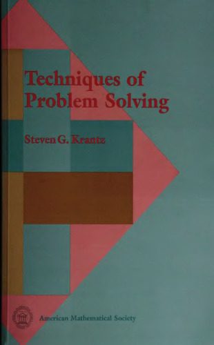 دانلود نسخه کامل کتاب Techniques of Problem Solving