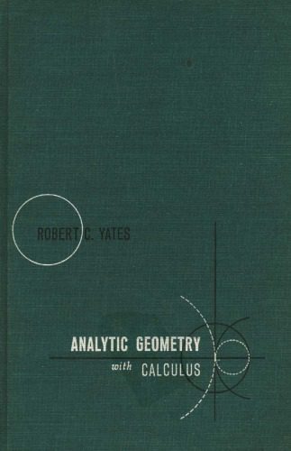 دانلود نسخه کامل کتاب Analytic geometry with calculus