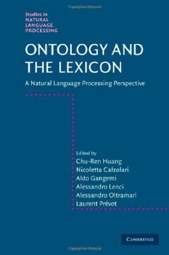 دانلود نسخه کامل کتاب Ontology and the Lexicon: A Natural Language Processing Perspective (Studies in Natural Language Processing)