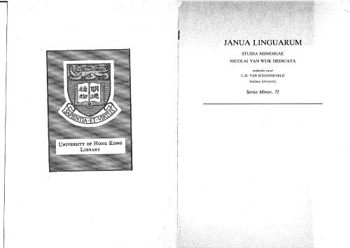 دانلود نسخه کامل کتاب Child Language Aphasia and Phonological Universals