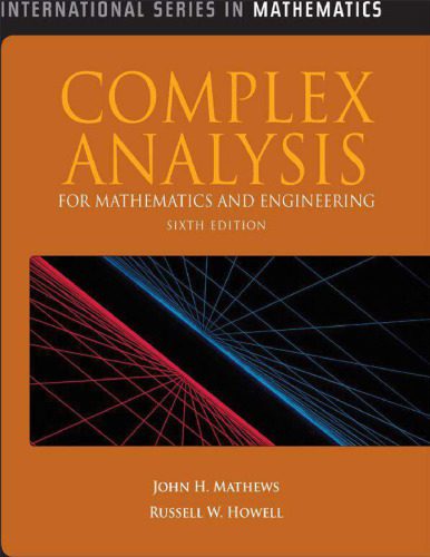 دانلود نسخه کامل کتاب Complex Analysis for Mathematics and Engineering