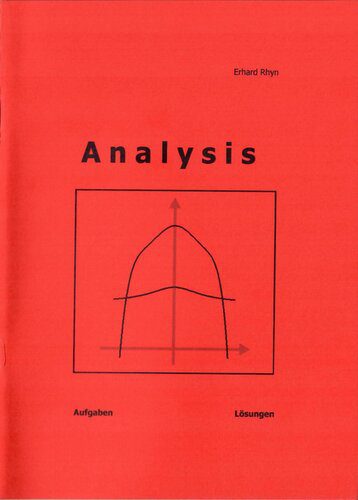 دانلود نسخه کامل کتاب Analysis. Aufgaben. Lösungen