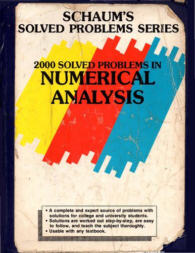 دانلود نسخه کامل کتاب 2000 Solved Problems in Numerical Analysis