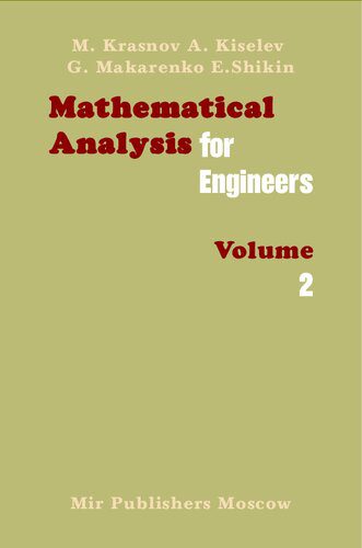 دانلود نسخه کامل کتاب Mathematical Analysis for Engineers, Volume 2