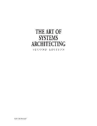 دانلود نسخه کامل کتاب The Art of Systems Architecting