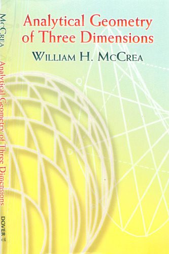 دانلود نسخه کامل کتاب Analytical geometry of three dimensions