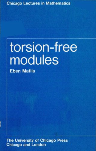 دانلود نسخه کامل کتاب Torsion-free modules