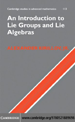 دانلود نسخه کامل کتاب An introduction to Lie groups and Lie algebras