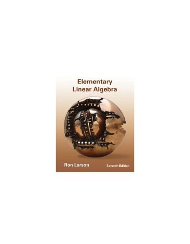دانلود نسخه کامل کتاب Elementary Linear Algebra