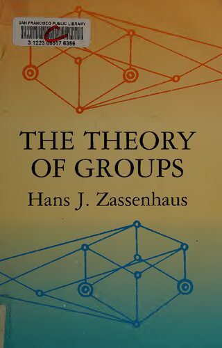 دانلود نسخه کامل کتاب The theory of groups