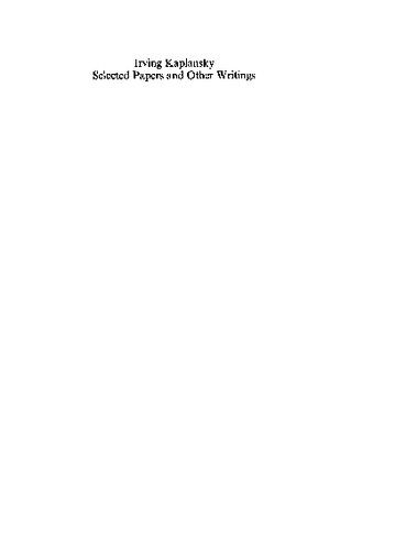 دانلود نسخه کامل کتاب Selected Papers and Other Writings