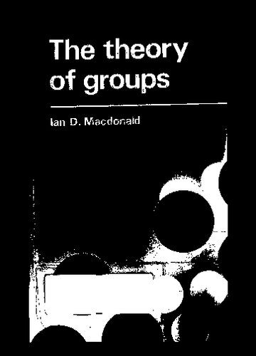 دانلود نسخه کامل کتاب The theory of groups [bad scan]