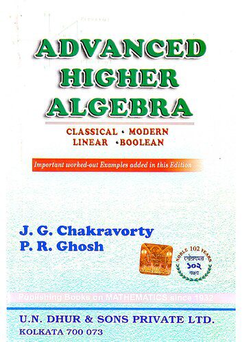دانلود نسخه کامل کتاب Advanced Higher Algebra