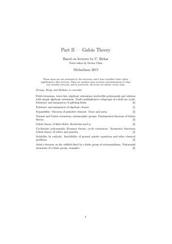 دانلود نسخه کامل کتاب Galois Theory
