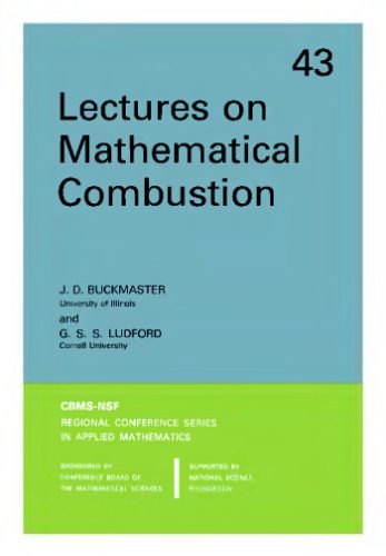 دانلود نسخه کامل کتاب Lectures on Mathematical Combustion