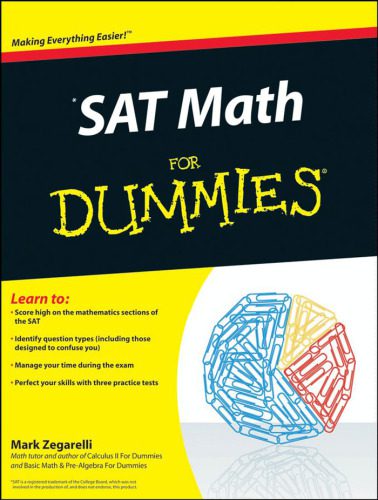 دانلود نسخه کامل کتاب SAT Math For Dummies