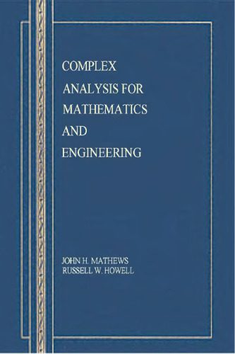 دانلود نسخه کامل کتاب Complex analysis for mathematics and engineering