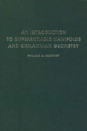 دانلود نسخه کامل کتاب An introduction to differentiable manifolds and Riemannian geometry