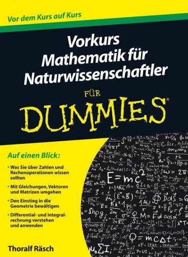 دانلود نسخه کامل کتاب Vorkurs Mathematik für Naturwissenschaftler für Dummies