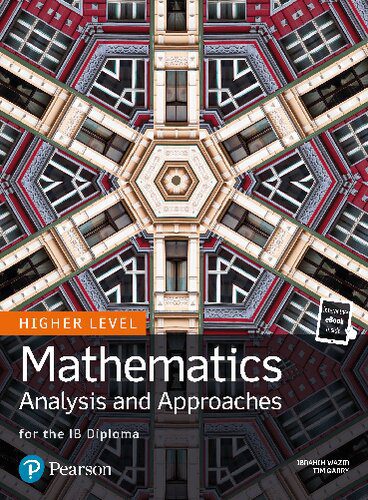 دانلود نسخه کامل کتاب Mathematics Analysis and Approaches for the IB Diploma Higher Level