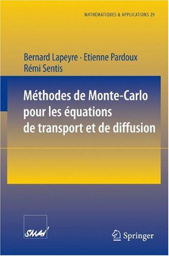 دانلود نسخه کامل کتاب Methodes de Monte Carlo pour les equations de transport et de diffusion,p185,Springer