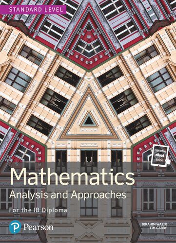 دانلود نسخه کامل کتاب Mathematics Analysis and Approaches for the IB Diploma Standard Level
