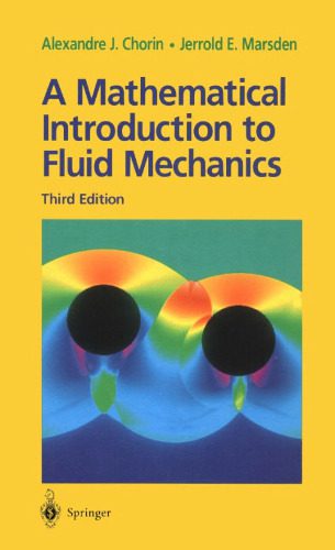 دانلود نسخه کامل کتاب A Mathematical Introduction to Fluid Mechanics