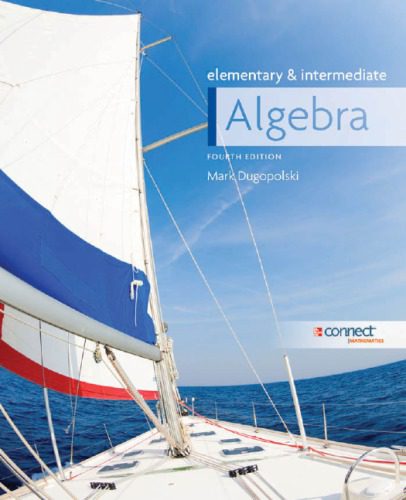 دانلود نسخه کامل کتاب Elementary and Intermediate Algebra