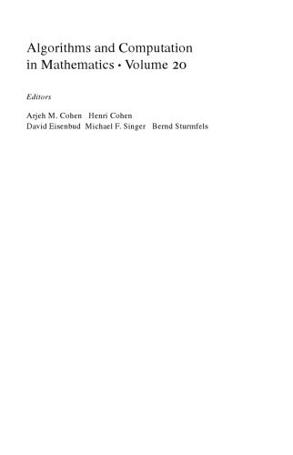 دانلود نسخه کامل کتاب Binary Quadratic Forms: An Algorithmic Approach (Algorithms and Computation in Mathematics)