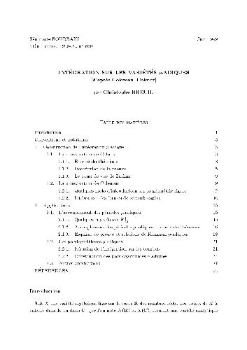 دانلود نسخه کامل کتاب Seminaire Bourbaki. Exposes 860-883, 894-903,909-956, 959, 962-966 (publ. par la SMF, collection Asterisque)