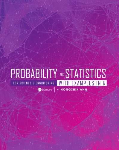 دانلود نسخه کامل کتاب Probability and Statistics for Science and Engineering with Examples in R