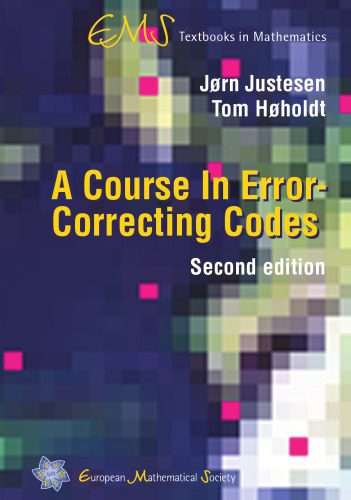 دانلود نسخه کامل کتاب A Course In Error-Correcting Codes