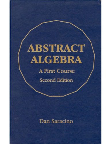 دانلود نسخه کامل کتاب Abstract Algebra: A First Course