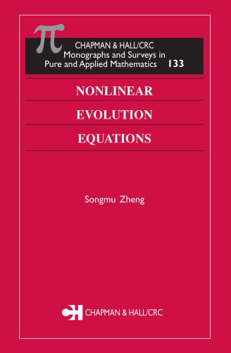 دانلود نسخه کامل کتاب Nonlinear Evolution Equations
