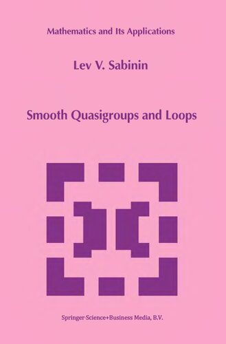دانلود نسخه کامل کتاب Smooth Quasigroups and Loops