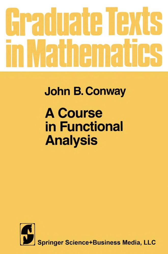 دانلود نسخه کامل کتاب A Course in Functional Analysis