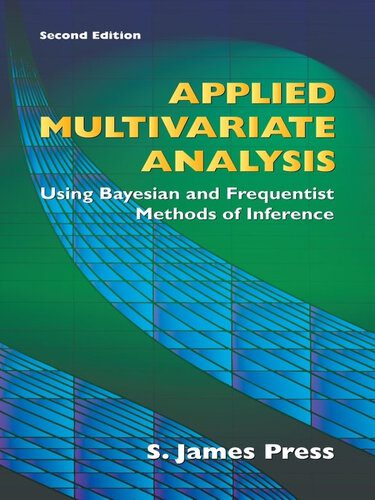 دانلود نسخه کامل کتاب Applied Multivariate Analysis