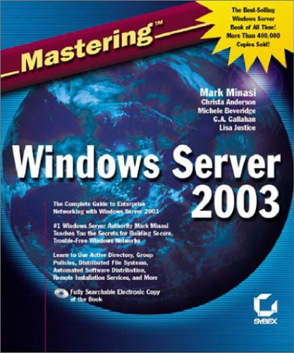 دانلود نسخه کامل کتاب Mastering Windows Server 2003