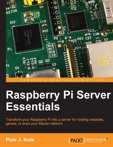 دانلود نسخه کامل کتاب Raspberry Pi Server Essentials