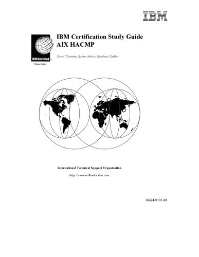 دانلود نسخه کامل کتاب IBM Certification Study Guide Aix Hacmp