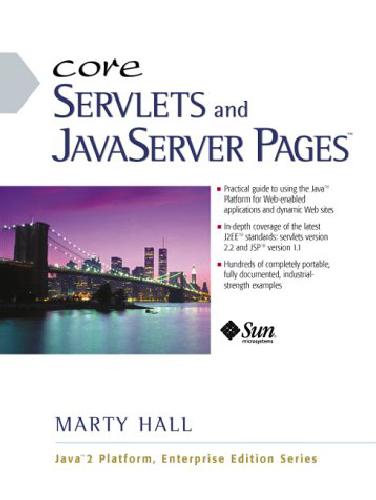 دانلود کتاب Core Servlets And Javaserver Pages (Jsp) – سرویس های اصلی و صفحات Javaserver (JSP)