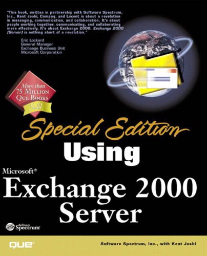 دانلود نسخه کامل کتاب Special Edition Using Microsoft Exchange 2000 Server (Special Edition Using)