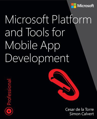 دانلود نسخه کامل کتاب Microsoft Platform and Tools for Mobile App Development