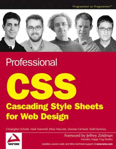 دانلود نسخه کامل کتاب Professional CSS. Cascading Style Sheets for Web Design